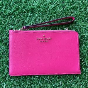 Kate Spade medium Lzip wristlet